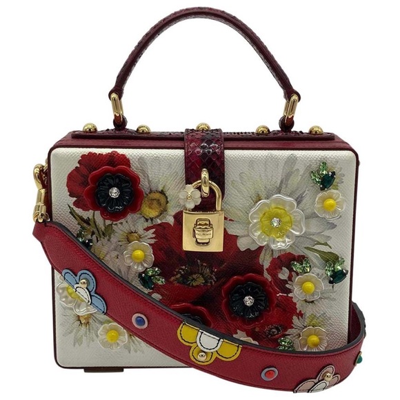 Dolce and Gabbana Dauphine Box Bag in
NWOT condition. Matching removable shoulde - Picture 8 of 8